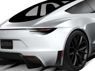 Tesla Roadster 3d Model 3ds C4d Fbx Lwo Ma Max