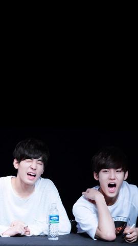 Seventeen Cute Meanie Wallpaper Mingyu Wonwoo