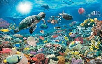 Underwater Wallpaper Art Desktop