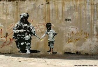 Company Banksy Street Art HD Wallpaper Amp Background Ho