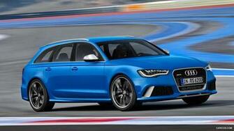 Audi Rs6 Blue Wallpaper