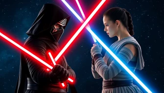 Kylo Ren And Rey Wallpaper