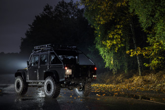 Land Rover Defender Spectre Cars Black Movies