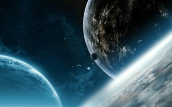 X Wallpaper 3d Space Scene Jpg