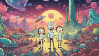Cute Rick And Morty Wallpaper