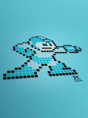 Ript T Shirts Mega Man Poster Wallpaper iPhone And iPad Retina