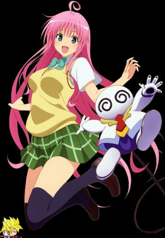 Lala Satalin Deviluke And Peke Render By Dbzandsm