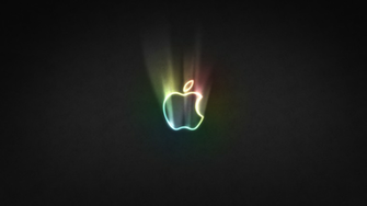 Apple Glowing Logo Wallpaper HD