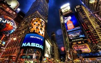 Cityscapes Buildings Architecture Night New York City