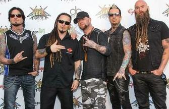 Autobiography From Left Jason Hook Zoltan Bathory Ivan Moody