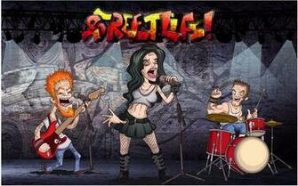 Custom Mural 3d Photo Wallpaper Rock Live Fashion Music Background