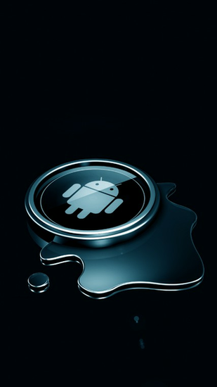 Htc One X Wallpaper Metal Blue Android