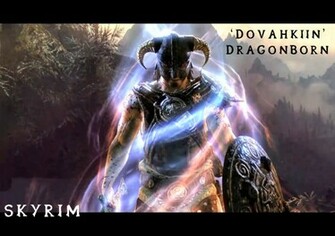 Skyrim Wallpaper Dragonborn By Jamesuyt