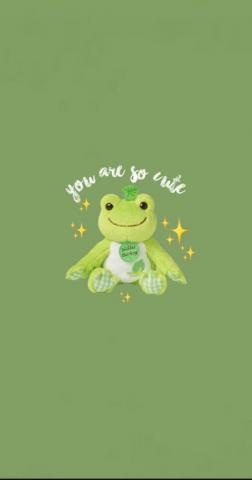 Froggy Edits Frog Wallpaper Cute Cartoon Art