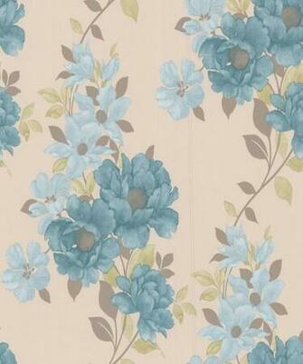 Brown Duchessa Teal Wallpaper Designer Homeware Sale Graham