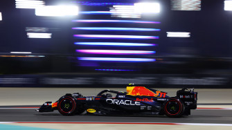 F1 Testing Day And Highlights Sergio Perez Red