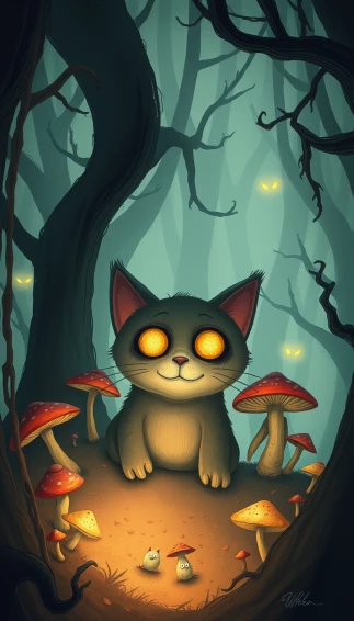Cute And Creepy Wallpaper