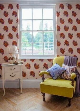 Occipinti British Bouquet Wallpaper Traditional Perth