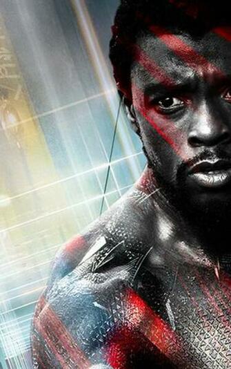 Chadwick Boseman As Black Panther Movie Full HD 2k
