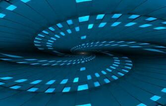 Wallpaper Blue Pattern Curl 3d Graphics Image For Desktop