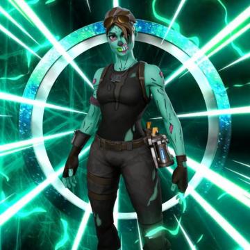 Cool Fortnite Ghoul Trooper Wallpaper On