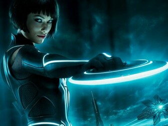Superarquivos Wallpaper Ol Via Wilde Tron Legacy HD