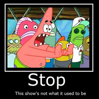 Spongebob Squarepants Stop By Masterof4elements