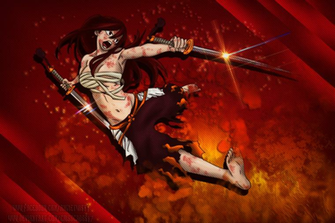 Erza Scarlet Fairy Tail Wallpaper By Crisscross17