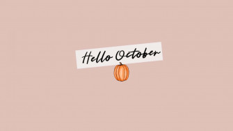 Celebrate Autumn In October Wallpaper