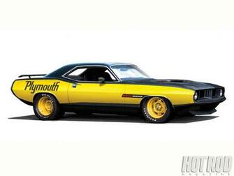 Plymouth Barracuda Cuda Muscle Hot Rod Rods Classic Race F Racing