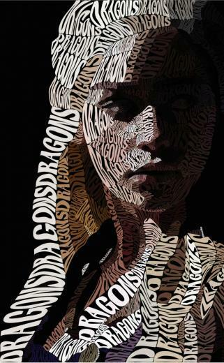 Khaleesi Typography HD Wallpaper For iPhone 4s