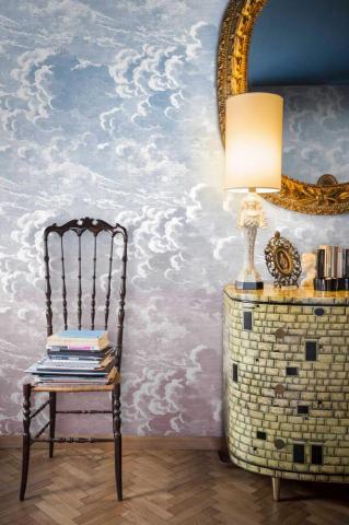 Whimsical Wallpaper From Fornasetti The English Room