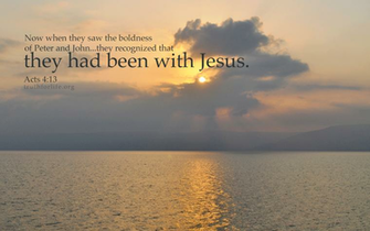 New Wallpaper They Had Been With Jesus Truth For Life