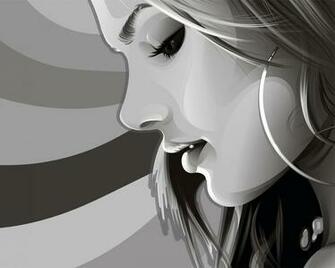 Vivid Photography Beautiful Girls Drawings Wallpaper