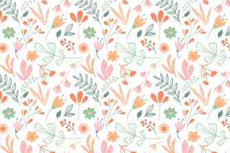 Floral Pattern Wallpaper