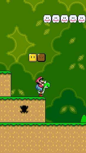 Super Mario World iPhone Wallpaper Characters