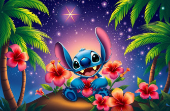 Stitch Background
