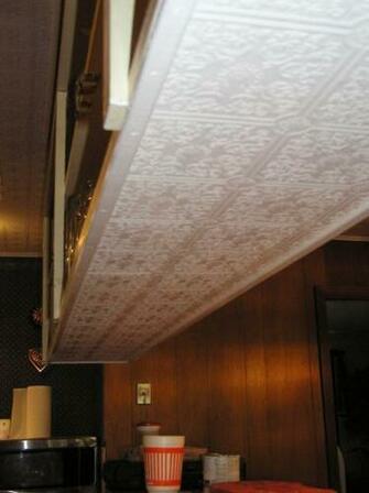 Nice Touch Of One Piece Paintable Pressed Tin Wallpaper No