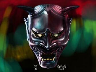 Oni Mask Wallpaper