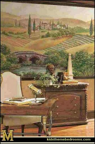 Tuscan Mural Theme Decor Jpg