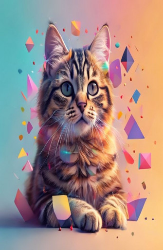 3d Cat Wallpaper