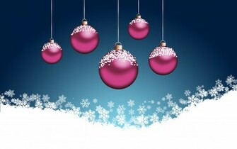 Pink Christmas Tree Wallpaper