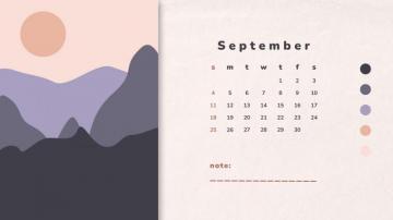 Custom Minimalist Desktop Wallpaper Templates