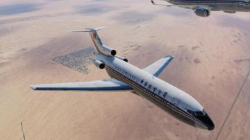 Civil Aircraft Mod Boeing China Airlines Livery