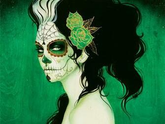 Sugar Skull Computer Wallpaper Desktop Background Id