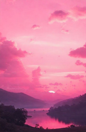 Pink Sky Wallpaper