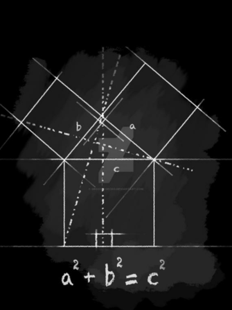 Pythagorean Theorem T Shirt By Groovy Gecko