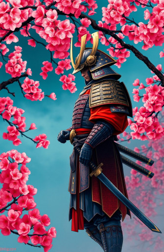 Samurai Art Wallpaper