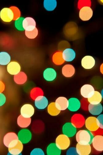 Christmas Tree Lights Wallpaper iPhone Blackberry Best Home