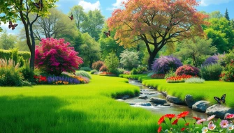 Garden Pictures For Background